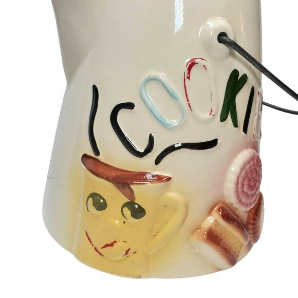 Vintage McCoy Pottery USA Tea Pot Theme Cookie Jar - Picture 2 of 14